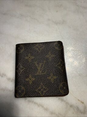 Louis Vuitton Monogram Canvas Wallet in Brown and Gold